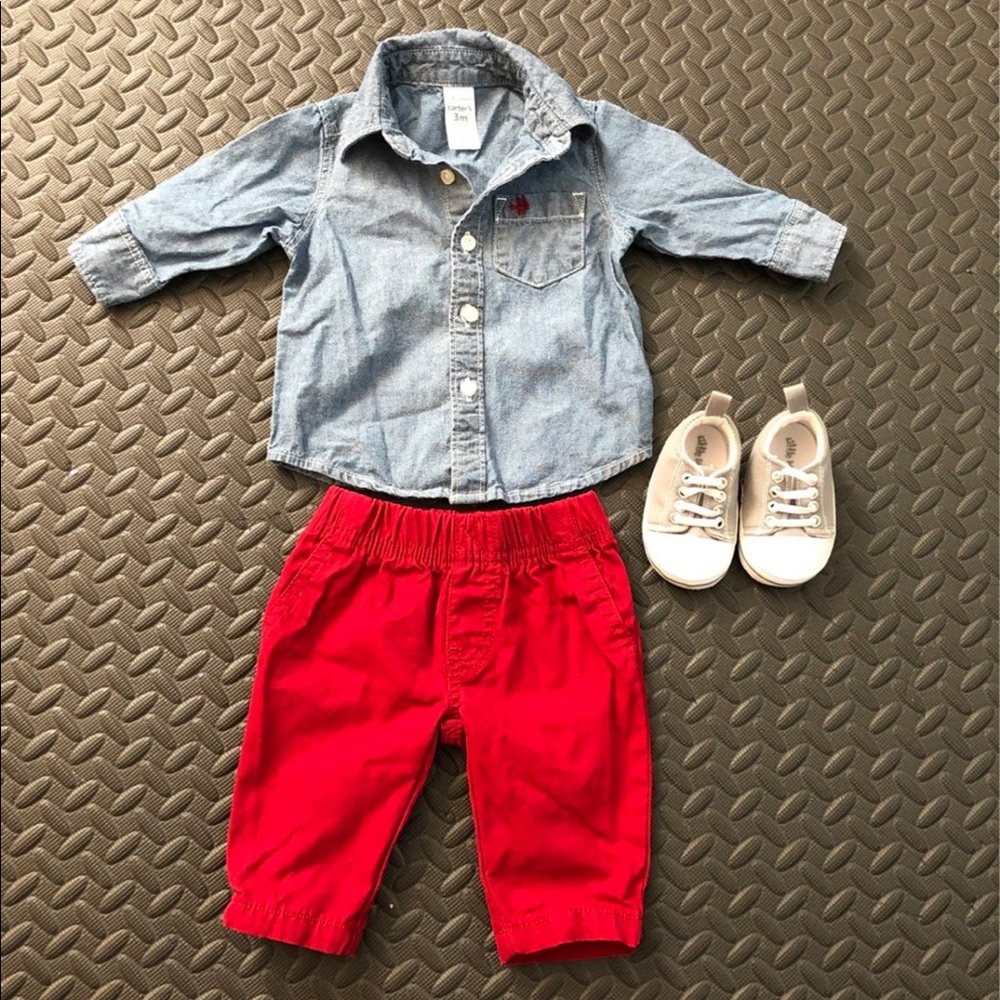 Carter's baby boy 3 month outfits
